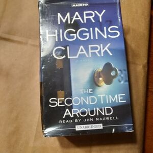 NWT Mary Higgins Clark The Second Time Around Audio Book Cassettes